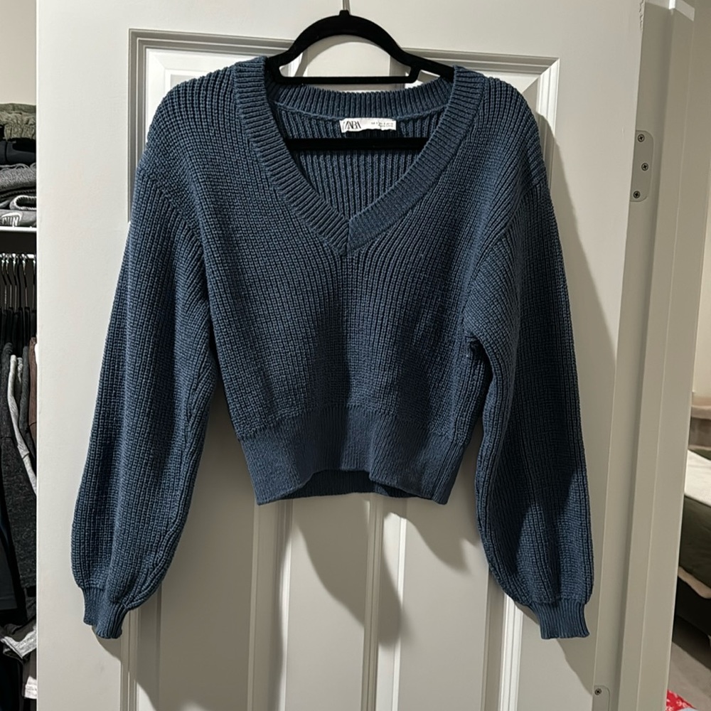 Zara V-neck sweater